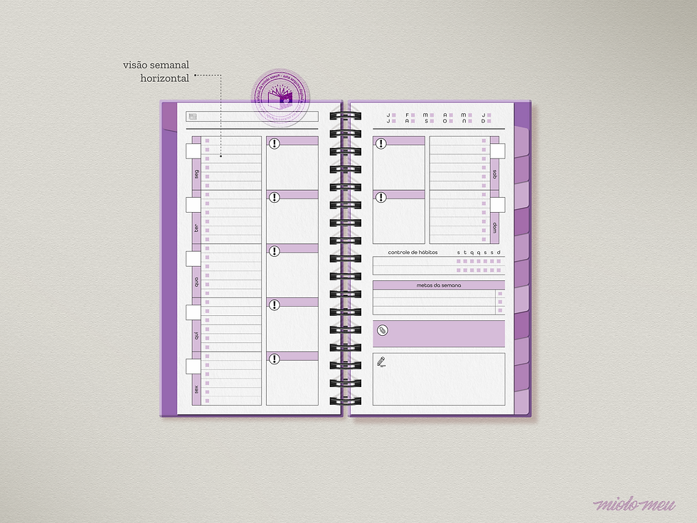 Miniatura: Amazing Basic | Planner Permanente | Slim