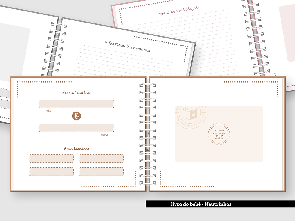 Livro do Bebê - Neutrinhos