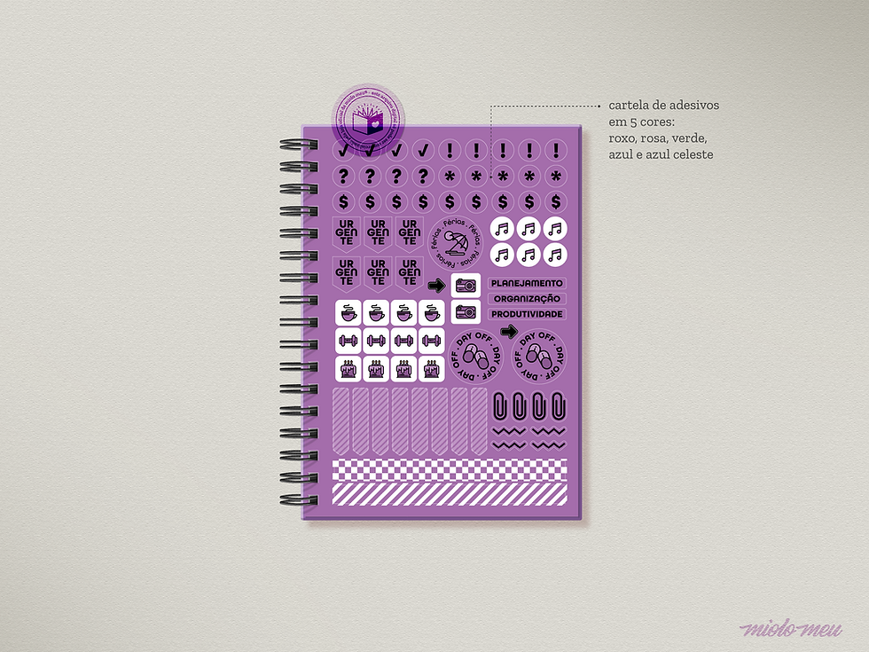 Miniatura: Amazing Basic | Agenda Permanente | 1DPP | A5