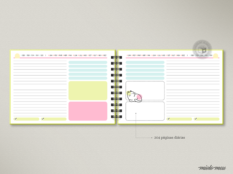 Miniatura: Cat Person | Agenda Escolar | A5