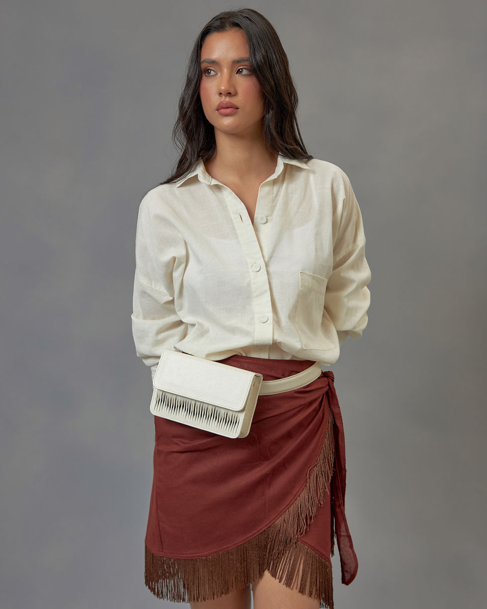 Thumbnail: Rio Skirt Mini Merlot