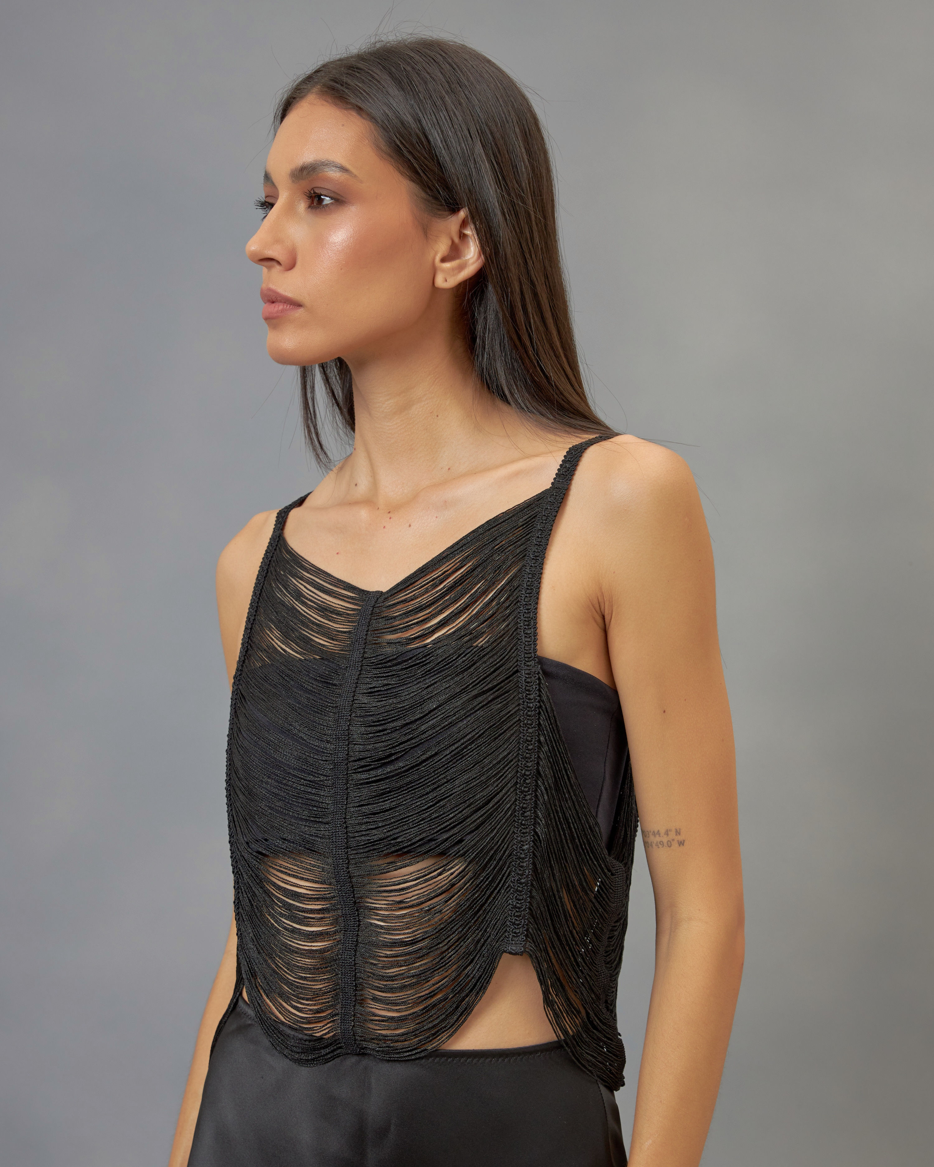 Raffia Top