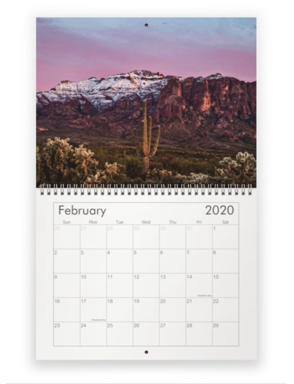 Thumbnail: 2020 Calendar