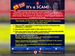 BEWARE of SCAMMERS: Kalinga Police warn public of people using Irene Gayamos’ murder to make money