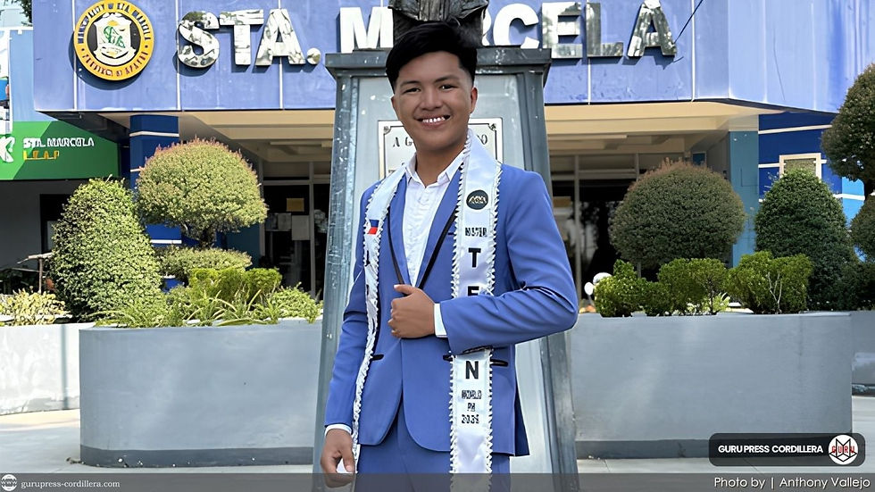‘I’m honored to represent my beloved province to the national stage’: 20-year-old from Santa Marcela is Apayao’s bet for Mr. Teen World Philippines