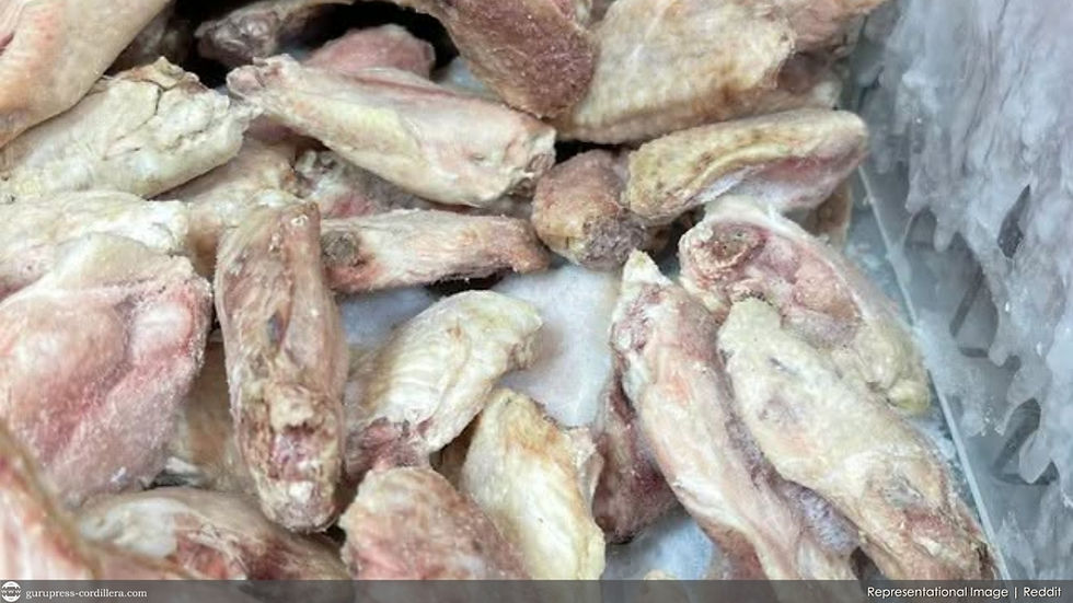 Chicken smelled fishy: Customer complaint leads to seizure of 258 kilos of spoiled chicken in Baguio