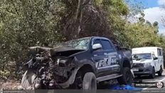 Police officer from Tadian, Mt. Province dies in Abra road crash; Wife and child survive 
