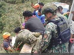 Trike driver plunges 200 meters into ravine in Bontoc, lives to tell the tale