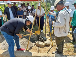Mangkortan bridge in Tanudan begins construction