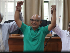 Gov. Edduba re-elected, thankful for people’s trust and support