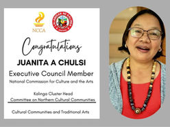 yKalinga from Tinglayan now a member of NCCA executive council