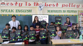 Back-to-school boost: Office of the Vice-President gives 527 pupils in Luna, Apayao bags, school supplies, and dental kits
