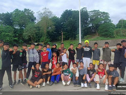 ‘Marami pa rin kabataang involved sa droga… mas maganda mag training kaysa magbisyo… para din umangat ang sport natin dito’ - Coach Dalwidao during conduct of Fight Kalinga Season 4