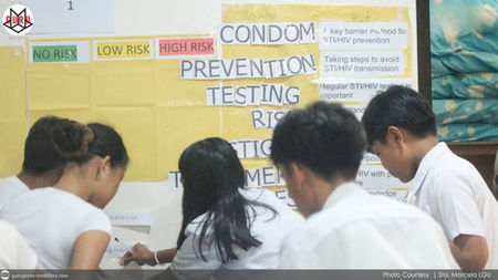 Sta. Marcela LGU goes school-to-school to combat spread of HIV/AIDS though Advocacy Sessions