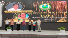 Balbalan LGU ranks FIRST in locally sourced revenue among towns in Kalinga
