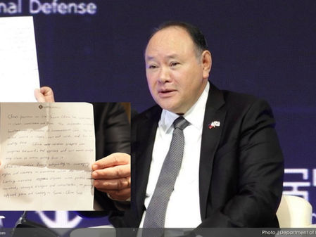 Teodoro fires back at Chinese note during Seoul defense forum