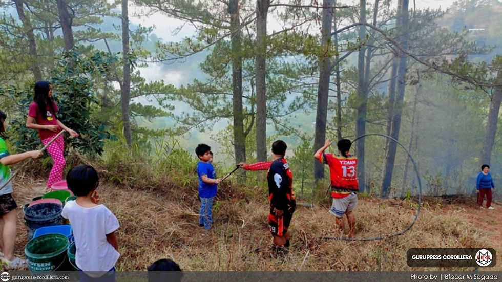 7-year-old’s quick action helps avert possible massive grass fire in Sagada, Mt. Province