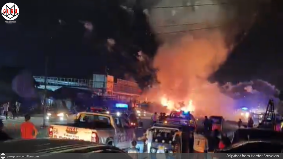 THREE hurt after kwitis struck firecracker stalls in Tabuk City on New Year’s Eve 
