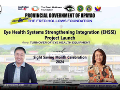Apayao-PHO launches Comprehensive Eye Care Services for residents