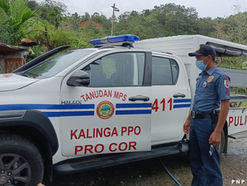 New police patrol car in Tanudan, Kalinga expected to improve PNP response and services