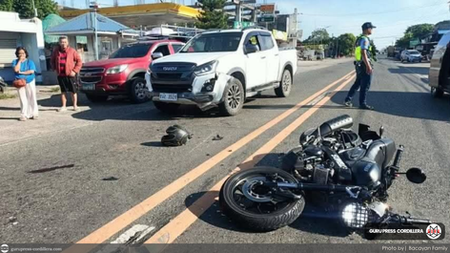 Family of rider killed in Quezon, Isabela multi-vehicle crash appeals for witnesses, CCTV footage, dashcam recordings