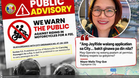 Tuguegarao warns vs. motorcycle-for-hire; Mayor Ting-Que challenges JoyRide to explain operations