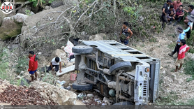 Brake failure tragedy in Lubuagan: 65-year-old dies after passenger jeep fell in 30-meter-deep ravine