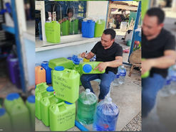 Tanudan LGU delivers jugs of water to Sacpil, Conner amid water borne disease outbreak