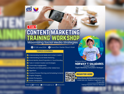 JOIN the FREE social media content marketing training for local businesses!