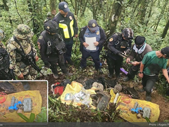 Former rebel gives tip, leading to discovery of arms cache with explosives, grenades in Tinoc, Ifugao