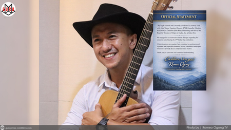 “I Crossed the Line”: Country Singer Ogong issues apology over remarks at 17th Ibaloy Day in Baguio City