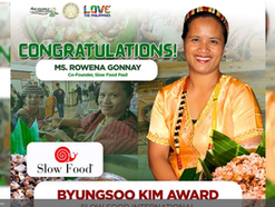 Kalinga’s Rowena Gonnay wins ByungSoo Kim Award in Italy