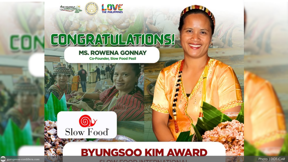 Kalinga’s Rowena Gonnay wins ByungSoo Kim Award in Italy