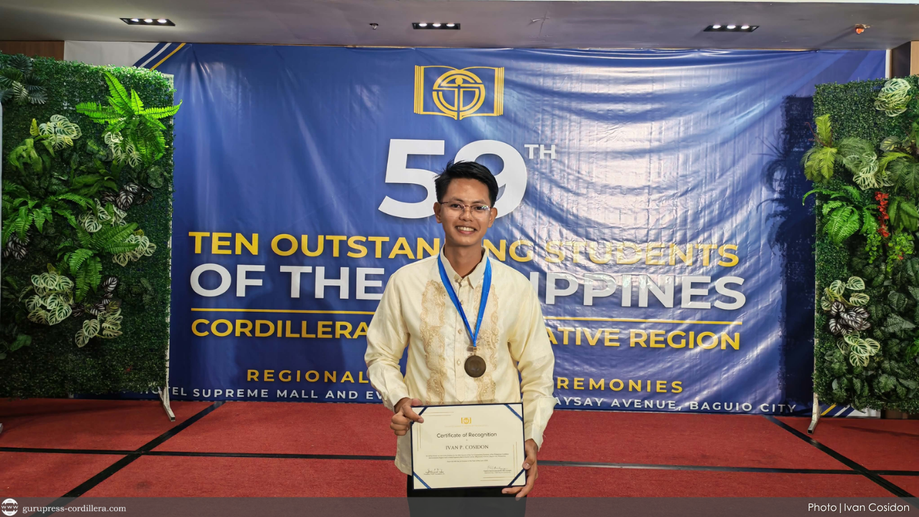 Becoming one of 2026 10 Outstanding Students of CAR: How Ivan Cosidon turned student leadership into service