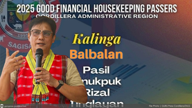 FIVE years straight: Balbalan earns once again Good Financial Housekeeping Citation