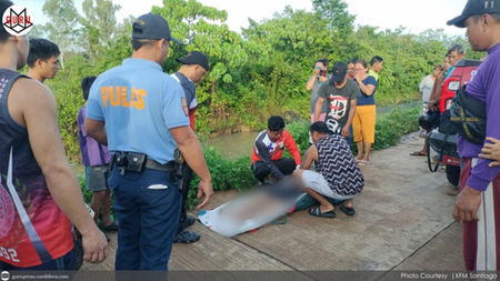 One dead, 3 survive after tricycle fell into irrigation canal in Echague, Isabela