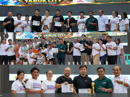 Tabuk inter-barangay basketball league awards ₱100K; ‘Ado nalalaing nga athletes tayo, let us support them’ - Atty. Bongngat