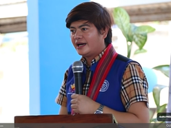 “I would like to give my instruction to TESDA–Kalinga….maglagay na lang tayo ng trainers na mismong galing dito” - Deputy Dir. Villanueva III during inauguration of P4.2M gymnasium