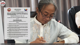 BM Donaal’s landmark ordinance protecting Kalinga farmers from unfair trading signed into law