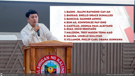 “May you continue to pursue your dreams… and, one day, proudly serve our nation” — Vice-Governor Odiem to 9 Kalinga youth who passed the 2026 PMA entrance exam