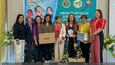 Kalinga earns regional award for strong MR-SIA rollout; “Salamat to all our partners,2nd tayo in CAR,”- PHO I Dr. Duyan