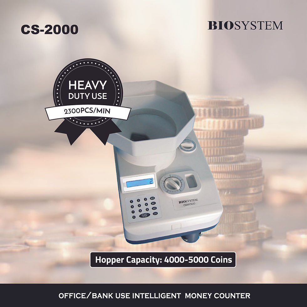 Thumbnail: BIOSYSTEM COIN COUNTERS CS2000