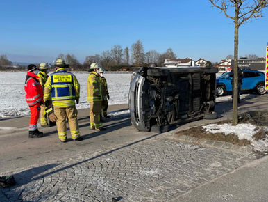 Verkehrsunfall in der Ebersberger Straße