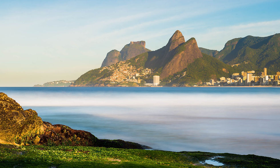 amanhecer em Ipanema, Rio de Janeiro