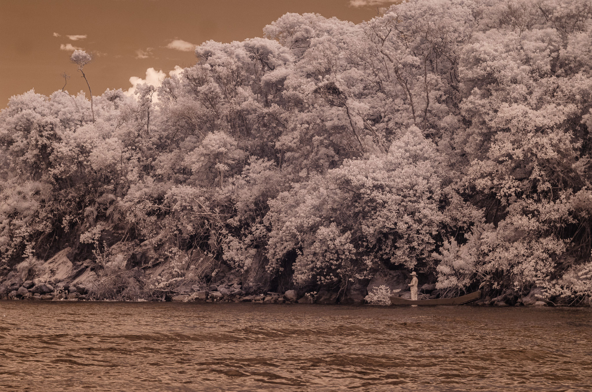Pescador, Rio São Mateus
