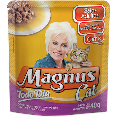 Sachê Magnus Cat Sabor Carne