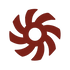 Driver Test: Rotating turbine icon symbolizing fire pump driver test.