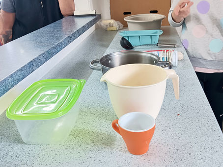 I am grateful for the role of Timebank in this Soap Making Workshop