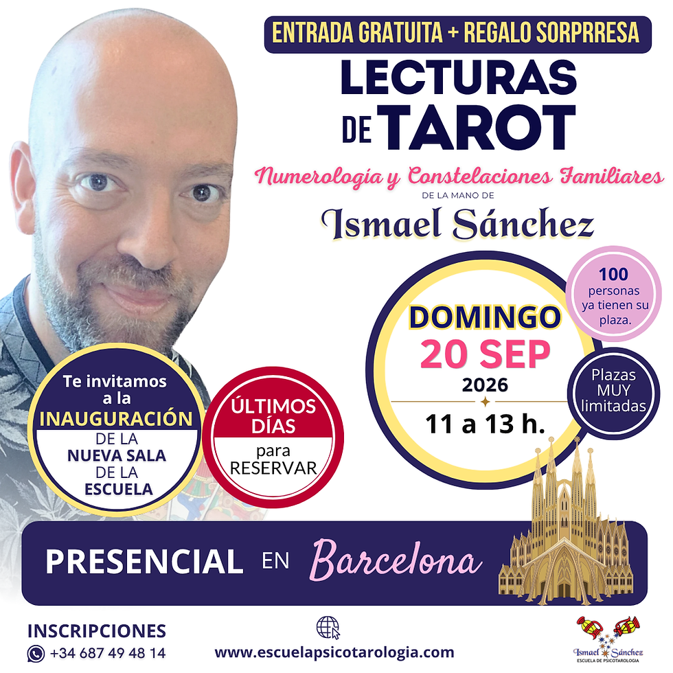 ✨ Sesión Presencial Gratuita de Lecturas de Tarot