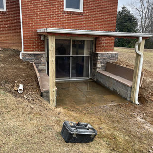 PATIO RENOVATION.  KNOXVILLE, TN